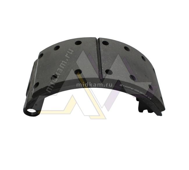 Колодка тормозная в сборе (на 53229) ЛИТАЯ / ОАО КамАЗ Колодка тормозная в сборе (на 53229) ЛИТАЯ / ОАО КамАЗ